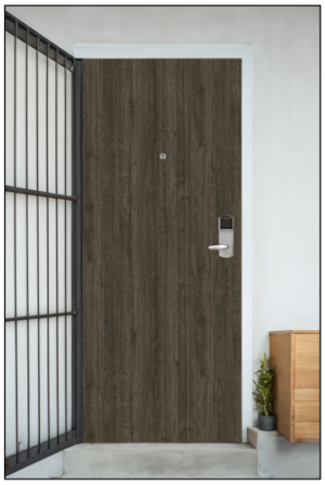 HDB Laminate Main Door 3X7 - Chico Nevada Elm