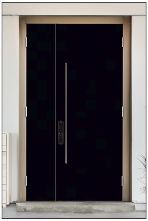 HDB Laminate Main Door 4X7 - Solid Colours